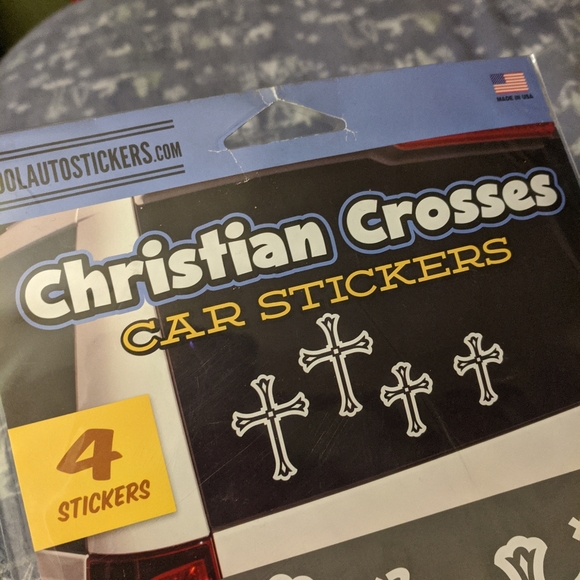 NEW! Christian Cross Car Stickers - Picture 3 of 5